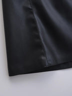 Midi Skirt Women's Faux Leather Lace-up Side A-Line High Waist Wrap Belt Tie 57_607a6a7b-383f-4f85-9ccb-71d3b36dae3a STYLEINGER