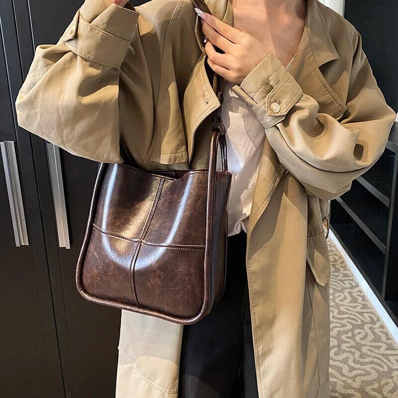 Shoulder Bucket Bags Leather Women's Large 2 in 1 Snap Plaid Stitch Handbags 57_60d42b48-9935-458f-86e6-f9758376860f STYLEINGER