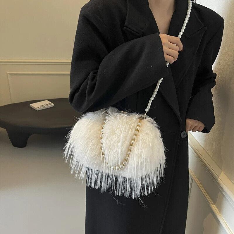 Faux Fur Crossbody Women's Small Kiss Lock Clutch Pearl Strap Tassel Purses 57_61a92fb4-7e48-420e-9b3a-4722bfbd6edd STYLEINGER