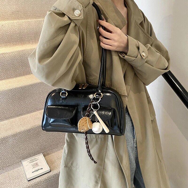 Medium Shoulder Bag Rope Ball Tassel Accessories Women Zipper Outer Flap Pockets 57_650bc90c-8890-4456-b831-60cbd24523df STYLEINGER