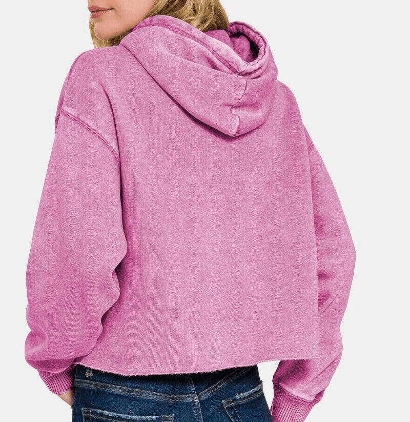 Zenana Mauve Cropped Hoodie Women Hooded Acid Wash Fleece Sweatshirt 57_658bde9a-cca2-4b62-a32f-7caf570406f2 Trendsi