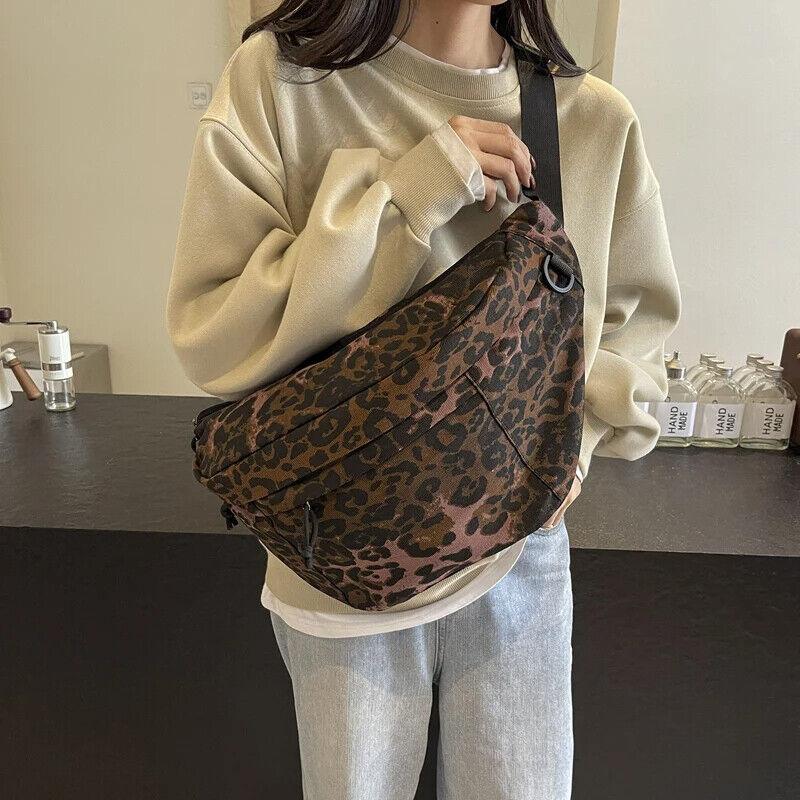 Chest Crossbody Leopard Bags Extra Large Soft Fabric Women's Zipper Crescent Bag 57_6ca32c93-ca2a-46c2-a61b-8f21513d9584 STYLEINGER