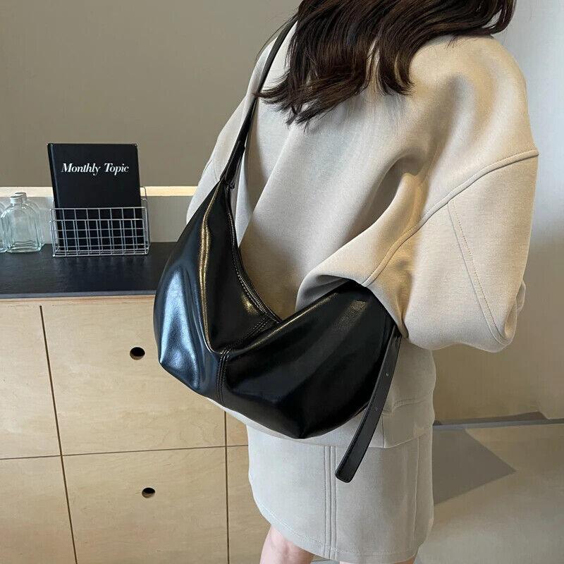 Shoulder Hobo Bags Leather Women's Large Zipper Soft Adjustable Strap Purses 57_751f20f7-790e-4538-8d8f-f33ecaade261 STYLEINGER