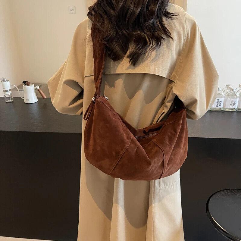 Hobo Bags Nubuck Velvet Leather Women's Large Ruffle Shoulder Strap Zip Handbags 57_7d96d8e6-5f1a-450e-b4d2-f106c5d1daab STYLEINGER