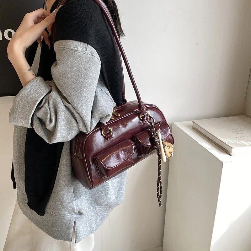 Medium Shoulder Bag Rope Ball Tassel Accessories Women Zipper Outer Flap Pockets 57_7e6de77d-d766-4b81-9cab-cc588eb37dfb STYLEINGER