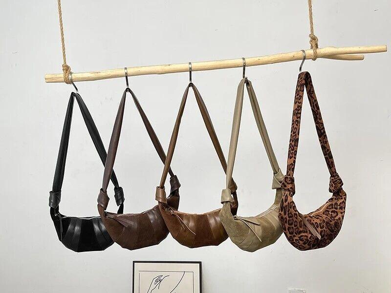 Large Nubuck Leather Patch Crescent Shoulder Bag Zipper Women's Soft Purses 57_81b6b6e8-357b-4236-8db5-ba7ad5ceaacf STYLEINGER