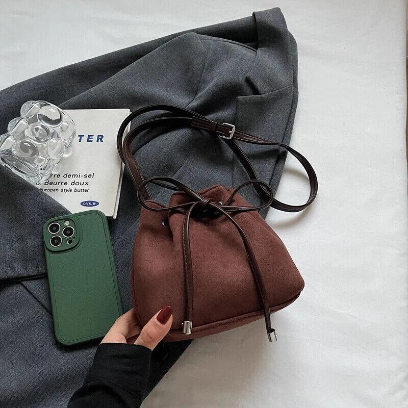 Mini Bucket Bags Suede Leather Women's Drawstring Soft Crossbody Purses 57_85bad8c3-c5ce-4d71-805b-ac1bb2dbdecd STYLEINGER