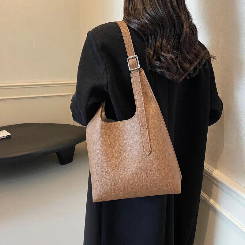 Leather Women Bucket Bags Large 2 in 1 Removable Purse Snap Handbags Purses 57_8935b2c6-d03e-43d0-b4be-c623e0c06354 STYLEINGER