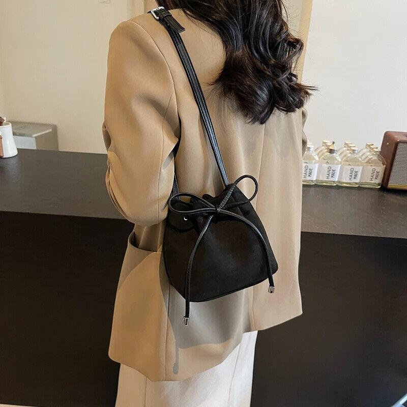Mini Bucket Bags Suede Leather Women's Drawstring Soft Crossbody Purses 57_91563477-5f02-4d2a-ad9a-4a6bb9d704fa STYLEINGER
