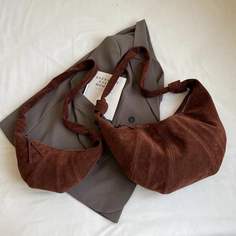 Hobo Bags Soft Leather Splicing Crescent Zipper Women's Small Large Handbags 57_9939711c-0a4b-437a-8a1d-355c2a02e787 STYLEINGER