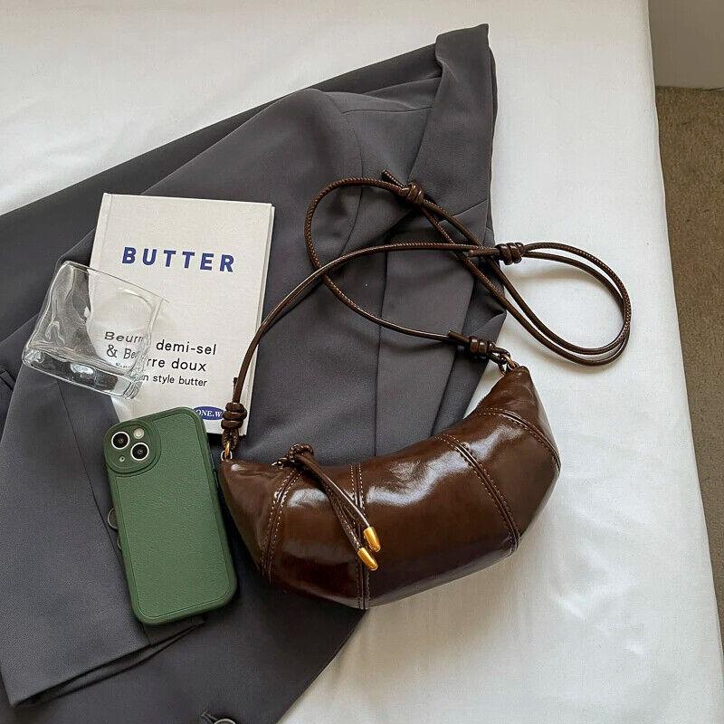 Small Hobo Bags Glazed Soft Leather Crescent Zipper Small Zip Women's Purses 57_999b38c4-5bff-41bf-804c-19adf94470be STYLEINGER