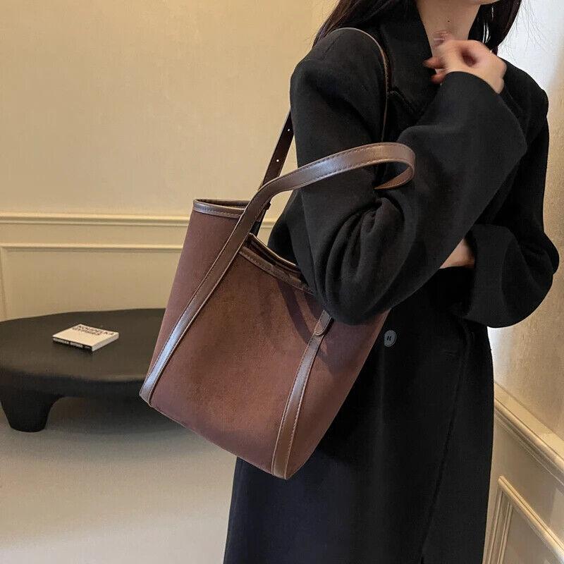 Large Bucket Bags Suede Leather Handbags 2 in 1 Mini Zip Snap Women's Purses 57_9d288f9c-ee09-4bda-8da1-04386fc5ab1c STYLEINGER