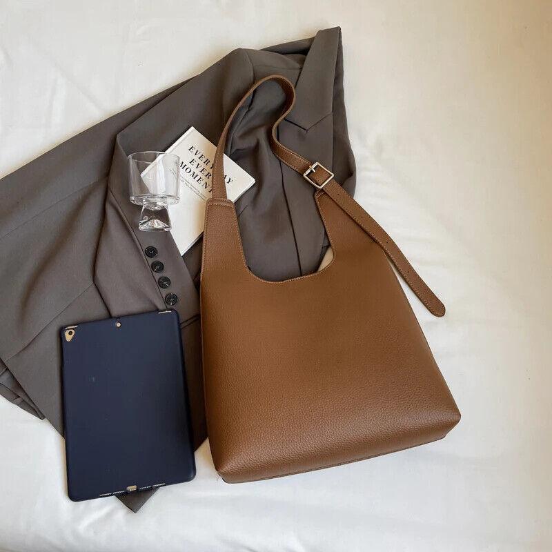 Leather Women Bucket Bags Large 2 in 1 Removable Purse Snap Handbags Purses 57_a4152471-4e1a-4460-8738-73971a8203c5 STYLEINGER