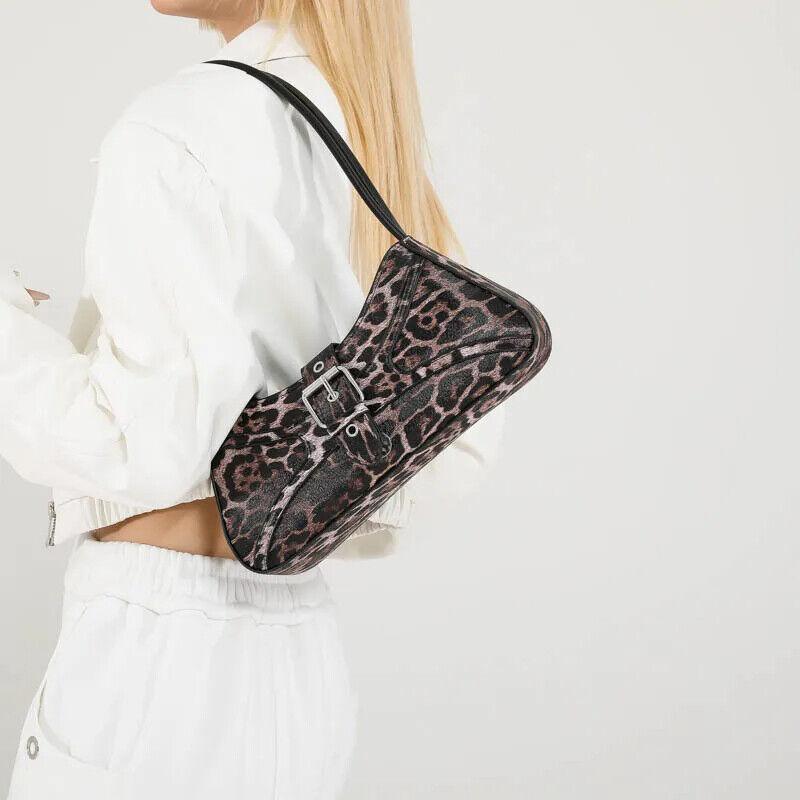 Leopard Underarm Bags Medium Women Zipper Belt Buckle Style Zipper Handbags 57_b097c35f-56b7-45da-8136-2e06168e7ff1 STYLEINGER