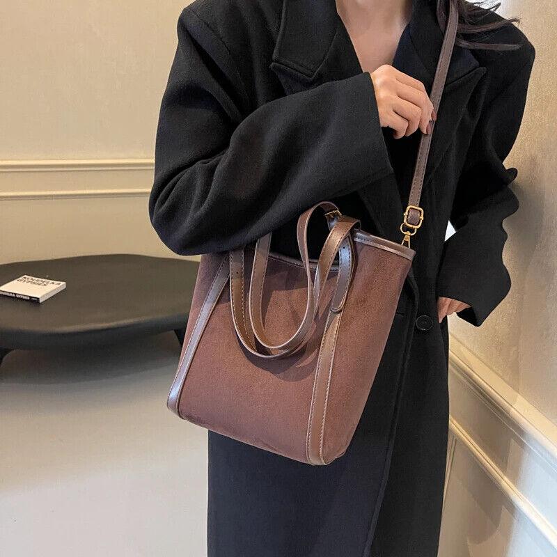 Large Bucket Bags Suede Leather Handbags 2 in 1 Mini Zip Snap Women's Purses 57_b12dd573-86b6-4adc-8cc4-0000b016079e STYLEINGER