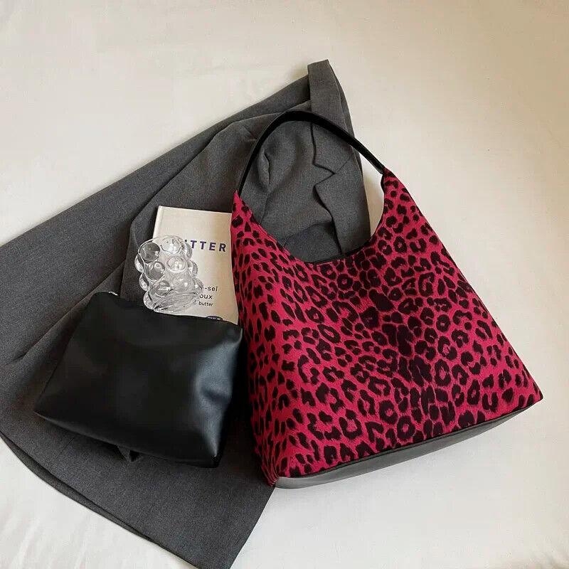Hobo Bags Nubuck Velvet Leopard Leather Women's Snap Large Handbags Red 57_b99a893f-59f0-4609-949e-e4ac9762166f STYLEINGER
