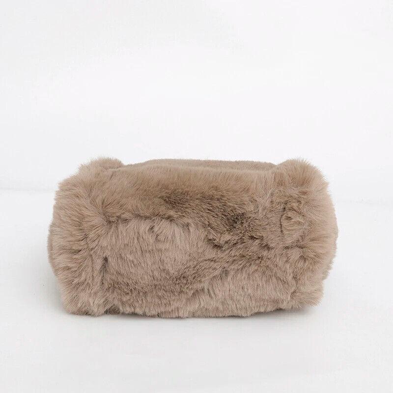 Faux Fur Handbags Women's Small Chain Strap Snap Double Handles Square Crossbody 57_ba8faf44-4a9a-4a50-9bdb-70644b1dbff1 STYLEINGER