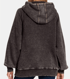 Zenana Hoodie Acid Wash Ash Black Fleece Kangaroo Pocketed Hooded Sweatshirt 57_bb51f0de-d36a-43a0-84ae-6fcf4c0eda58 Trendsi