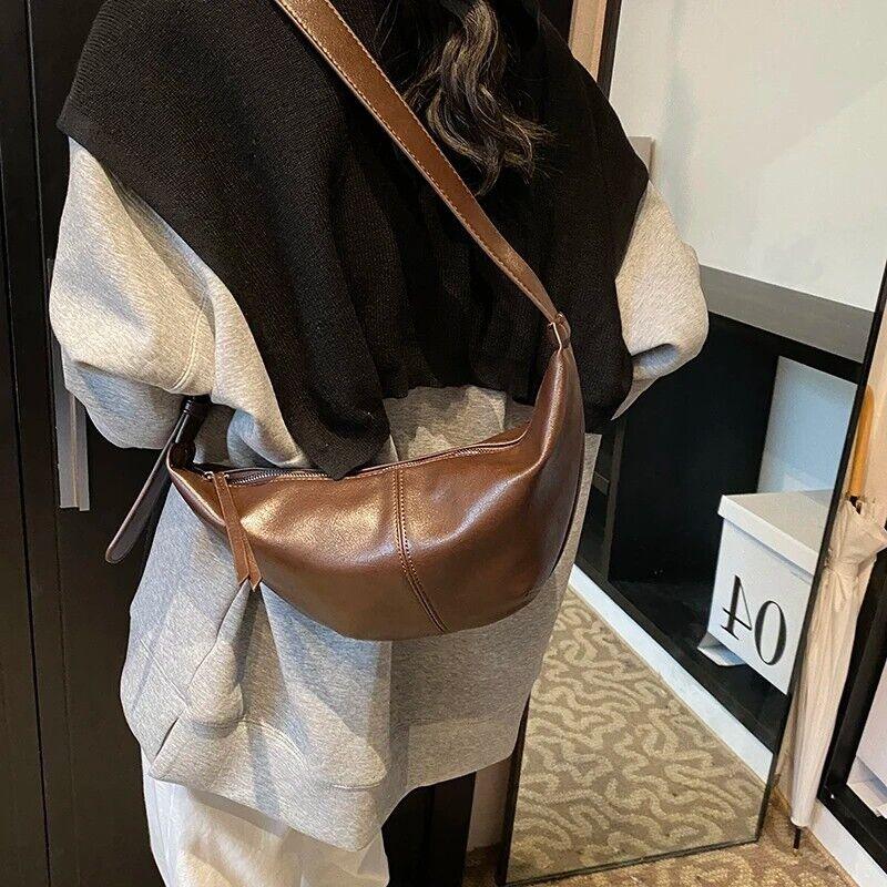 Large Leather Crescent Bags Women Zipper Adjustable Strap Purses 57_be9bd6d9-0ff9-4879-908a-0d672ea171f2 STYLEINGER