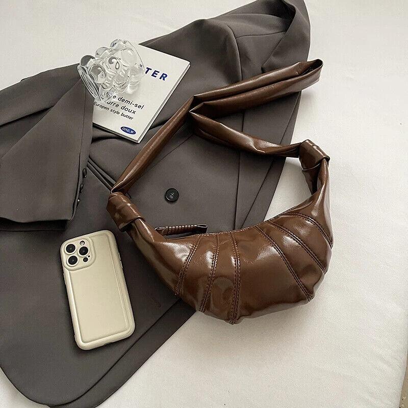 Large Hobo Bags Glazed Soft Leather Crescent Zipper Small Zip Women's Purses 57_c6f31b9c-b60d-4eb4-a03a-72f048ee9ad4 STYLEINGER