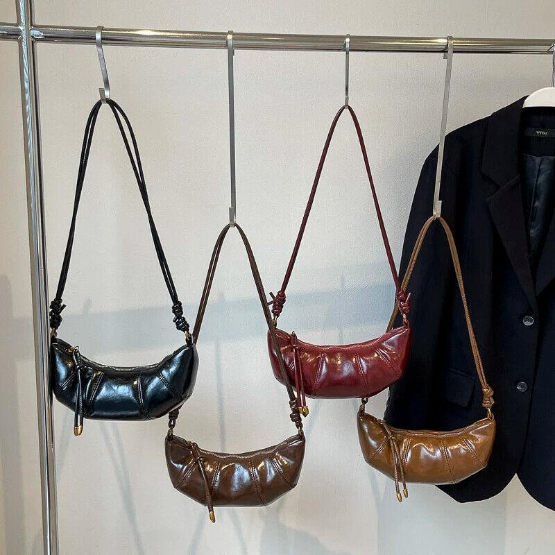 Small Hobo Bags Glazed Soft Leather Crescent Zipper Small Zip Women's Purses 57_ca7206c3-ab61-4556-9127-9ab24dc6953d STYLEINGER