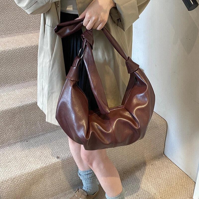 Large Hobo Bags Soft Leather Pleated Crescent Zipper Women's Crossbody Handbags 57_cc694578-2c77-446c-ae46-4504ea88fbc4 STYLEINGER
