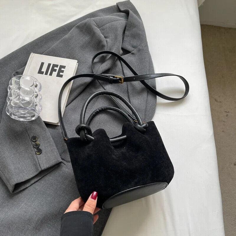 Small Buckets Bags Drawstring 2 in 1 Zip Women Purses Leather Crossbody Handbags Black 57_cc917f42-1333-46d5-9849-9d5ef1555b97 STYLEINGER