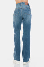 Judy Blue Straight Jeans Women Tummy Control Cut Raw Hem Denim Comfort Pants 57_cdb19c69-9e16-4633-a747-a183f03980cf Trendsi