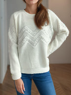 Women Pearl Beaded Sweater Geometric Pattern Round Neck Long Sleeve One Size 57_d5905fbc-ba10-4faf-baa6-ad229189c758 STYLEINGER