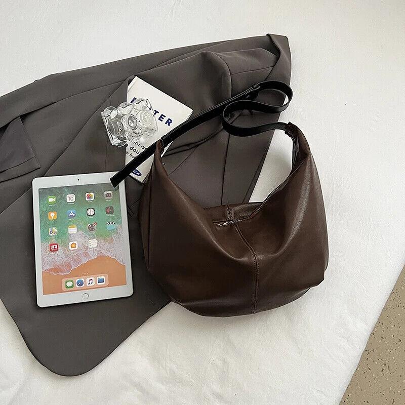 Shoulder Hobo Bags Leather Women's Large Zipper Soft Adjustable Strap Handbags 57_d9dd659b-aa85-4855-b255-57f28b1ac06b STYLEINGER
