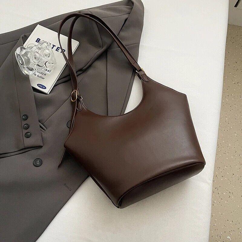 Large Faux Suede Soft Handbags Women's Belt Buckle Style Shoulder Bag Handbags 57_daa380a9-c0b2-4744-a194-40cf011bfb0d STYLEINGER