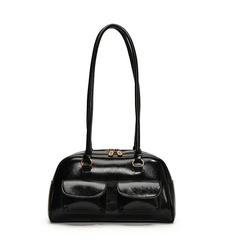 Medium Shoulder Bag Rope Ball Tassel Accessories Women Zipper Outer Flap Pockets 57_db655853-4cfa-47ad-8e23-fc0097dcf42a STYLEINGER