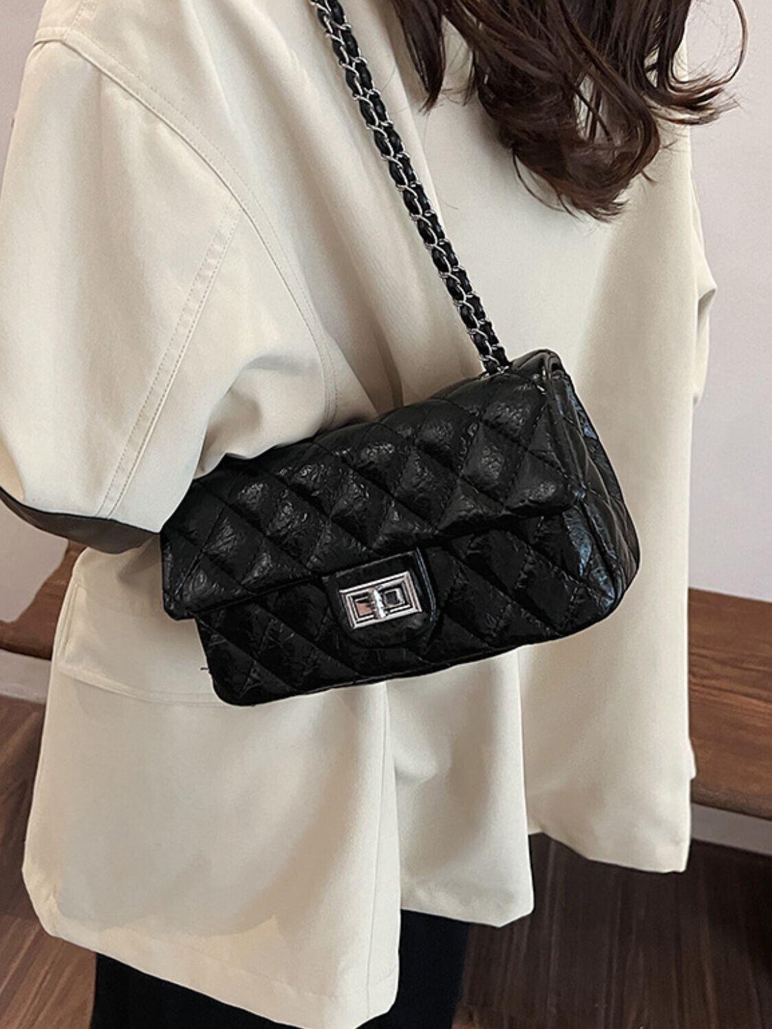 Leopard Quilted Plaid Shoulder Bag Chain Strap Flap Twist Turn Lock Women Purses 57_e59d5e97-d9fd-4b73-918c-d6b3601e0256 STYLEINGER