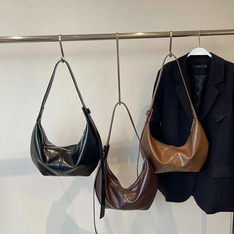 Shoulder Hobo Bags Leather Women's Large Zipper Soft Adjustable Strap Purses 57_e61e60df-f421-472c-883a-98d0c0836962 STYLEINGER