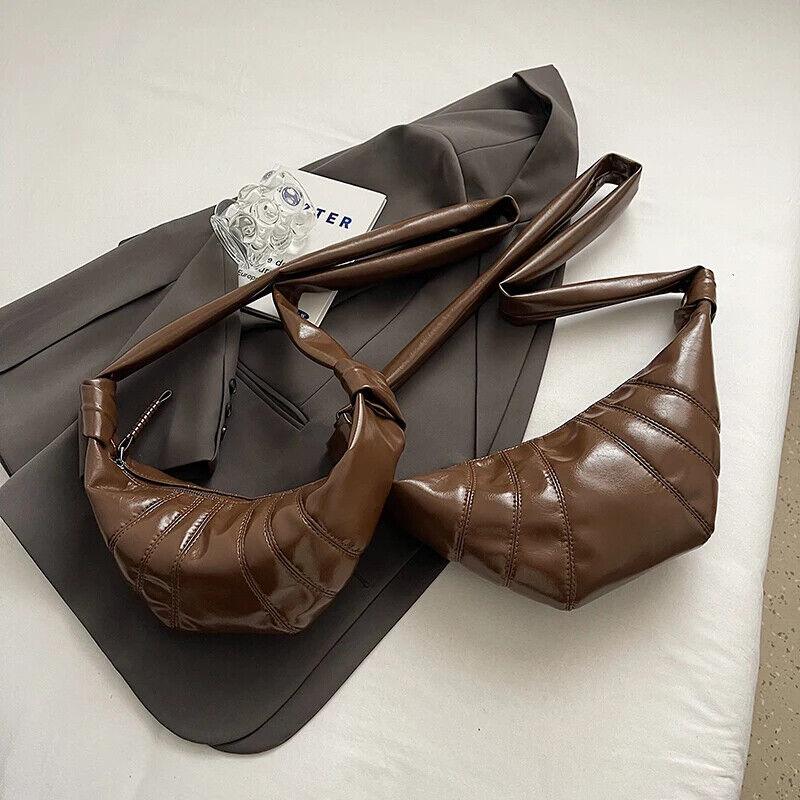 Large Hobo Bags Glazed Soft Leather Crescent Zipper Small Zip Women's Purses 57_e6529fcd-b4dd-4bd4-9e9f-097379b96689 STYLEINGER