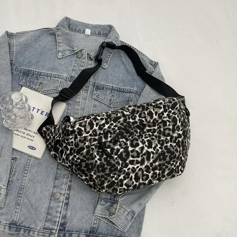 Chest Crossbody Leopard Bags Extra Large Soft Fabric Women's Zipper Crescent Bag White 57_e6a76a62-6065-4602-be75-4ecf0f98ab61 STYLEINGER