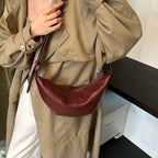 Large Leather Crescent Bags Women Zipper Adjustable Strap Purses 57_e9e4e573-1baf-4290-a6f1-3f830b8b7b1c STYLEINGER