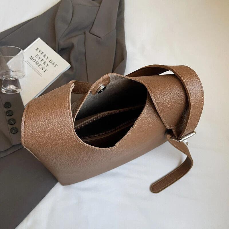 Leather Women Bucket Bags Large 2 in 1 Removable Purse Snap Handbags Purses 57_eb2285f8-59ad-4557-8f76-3d1ca8a6d8a3 STYLEINGER