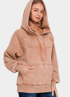 Zenana Hoodie Rusty Pink Kangaroo Pocketed Hooded Cotton Long Sleeve Sweatshirt 57_ecef695a-05f4-458b-8c4e-04385349d9ae Trendsi