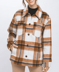 Love Tree Shacket Women Plaid Button Up Long Sleeve Pocketed Jacket Outwear 57_f07cc02d-7bb9-423e-9dff-d549fb48ebab STYLEINGER