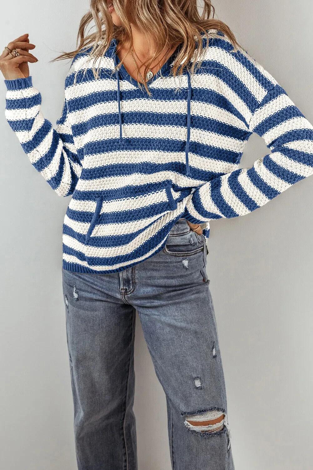 Women's Striped Cotton Blend Knit Sweater Long Sleeve Hooded Knitwear 57_f942c65c-8dd6-4380-9959-88da7b1065b5 STYLEINGER