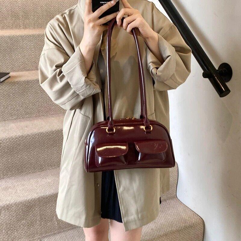 Medium Shoulder Bag Rope Ball Tassel Accessories Women Zipper Outer Flap Pockets 57_fb84afe2-6a26-4a9d-b6a7-6d6ef953bca7 STYLEINGER