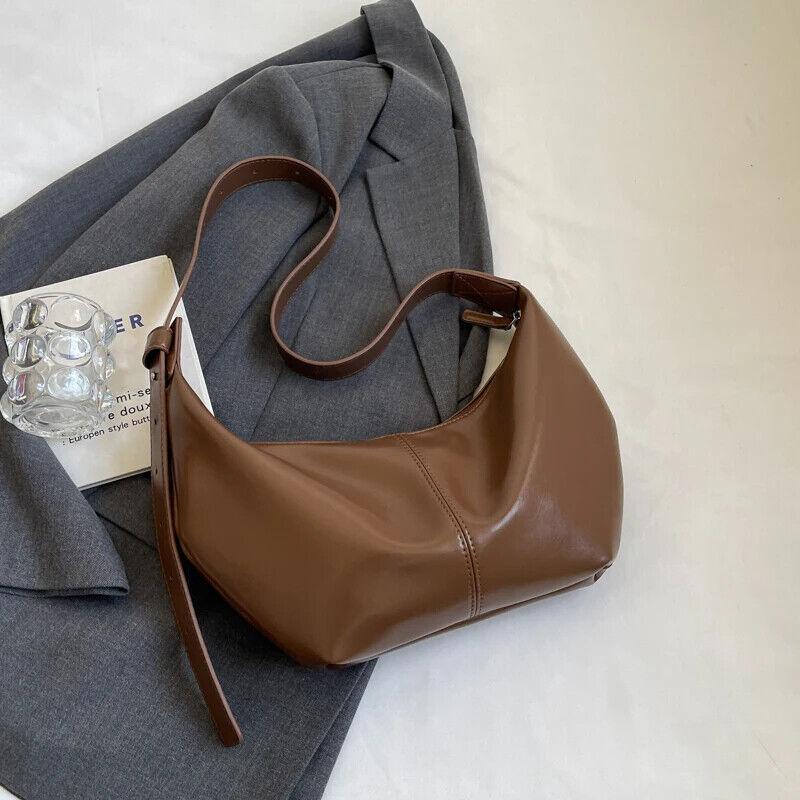 Shoulder Hobo Bags Leather Women's Large Zipper Soft Adjustable Strap Purses Brown 57_fd43d120-c8cf-488f-b690-206dc2076868 STYLEINGER