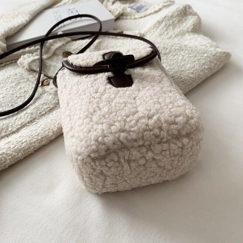 Mini Soft Lamb Down Fabric Plush Women's Toggle Flap Crossbody Phone Purses 57_fd97198d-b192-4e66-9edd-d1a03c2e124f STYLEINGER