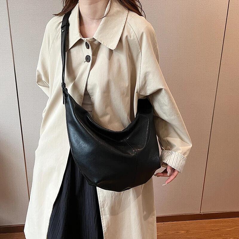 Shoulder Hobo Bags Leather Women's Large Zipper Soft Adjustable Strap Handbags 57_ff35a437-20b3-450f-a4b1-738d51af16dd STYLEINGER