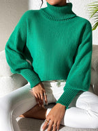 Turtleneck Sweater Long Sleeve Solid Soft Pullover 57a17521-a4c8-4111-a572-1275eca12426-Max Trendsi
