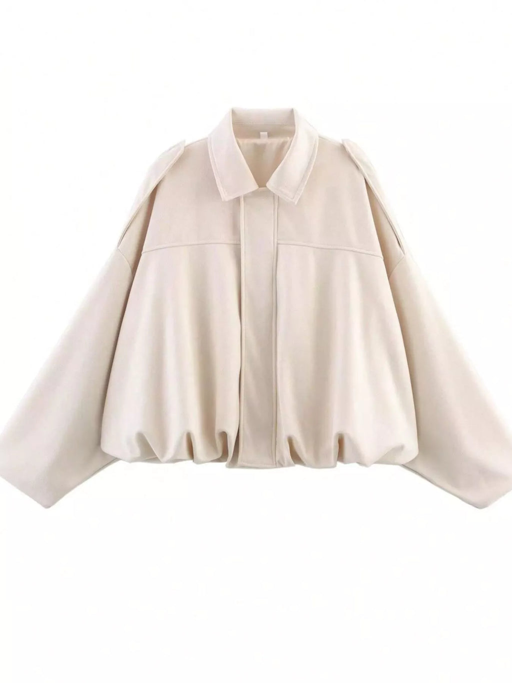 Womens Jacket Oversized Faux Suede Zip Up Long Sleeve Casual Outwear Off-white 57afc586-10a7-4a91-b250-38f42a21d277-Max-Origin Trendsi