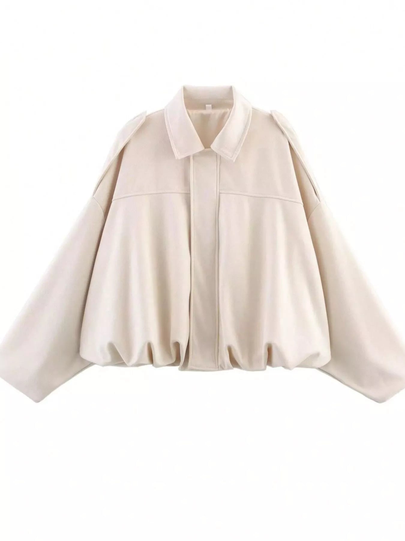 Womens Jacket Oversized Faux Suede Zip Up Long Sleeve Casual Outwear Off-white 57afc586-10a7-4a91-b250-38f42a21d277-Max-Origin Trendsi