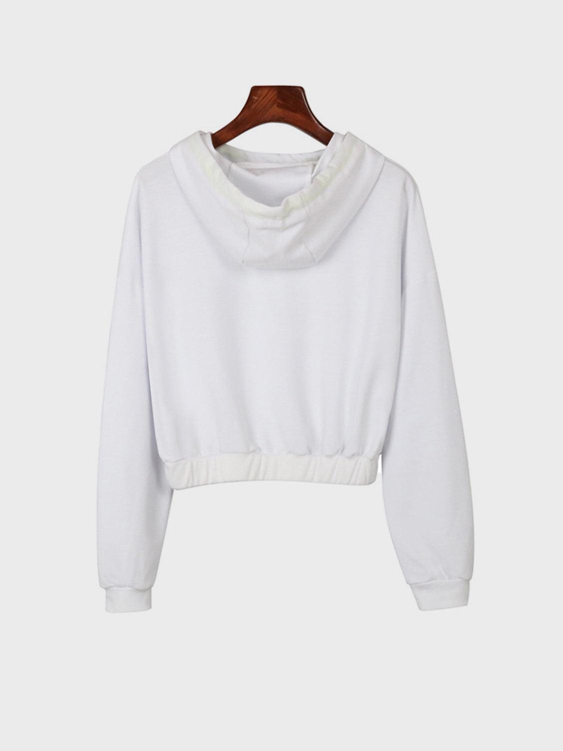 Perfee Cropped Hoodie Drawstring Hood Letter Long Sleeve Top 580ed8d1-e519-498a-b02e-907798b1899f-Max Trendsi