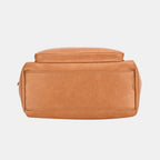 David Jones Leather Shoulder Bags Zipper Large Outer Pocket Handbag 580f6e5e-58ab-4753-802e-9b83352d0cb4-Max Trendsi